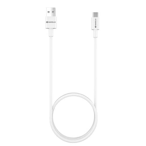 Havells USB Star- Type A to Type C Data Cable 65W, 5A