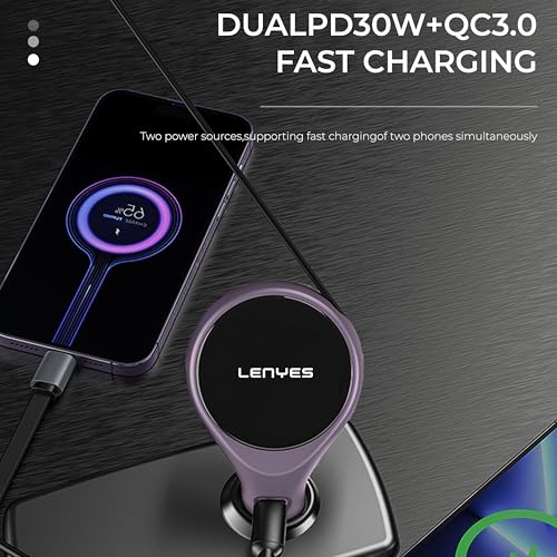 Lenyes CA820 60W Car Charger