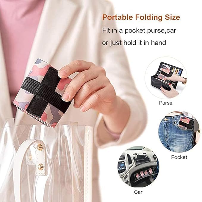 Unisex Folding Supermarket Shopping Bag
