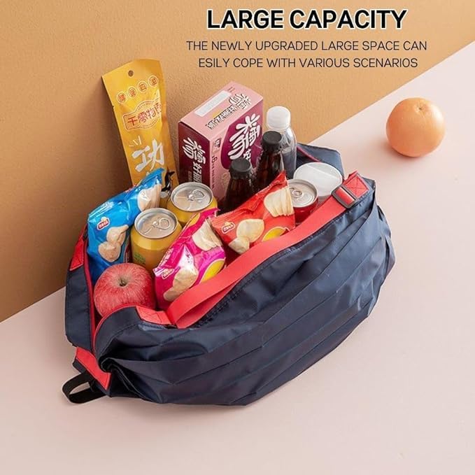 Unisex Folding Supermarket Shopping Bag