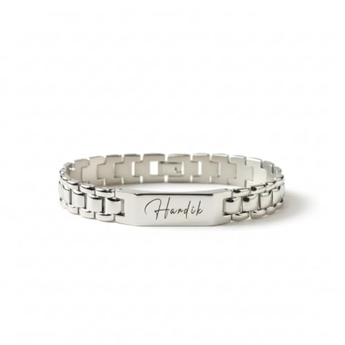 Personalised Aura Bracelet Silver