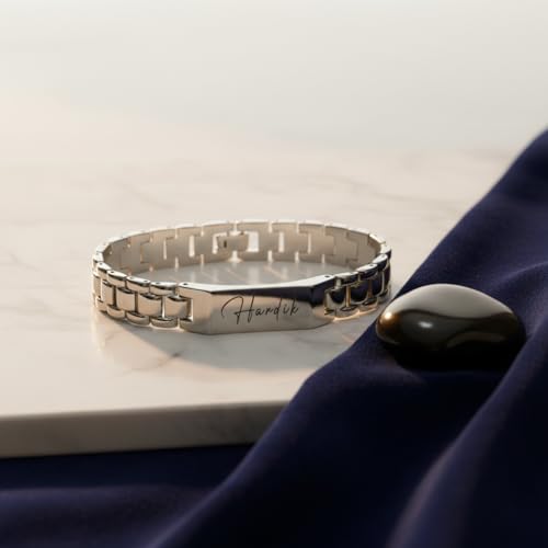 Personalised Aura Bracelet Silver