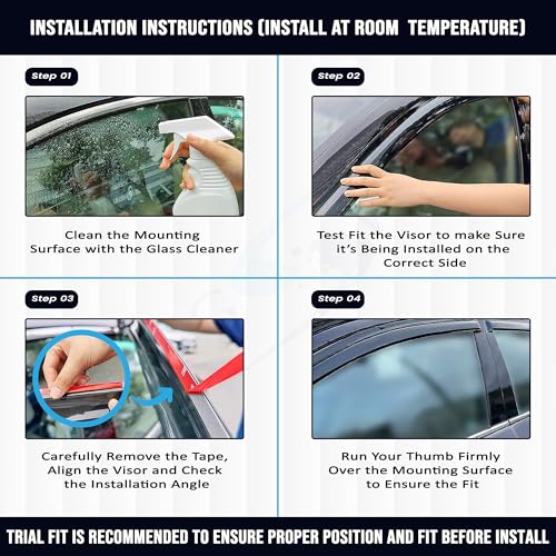 KINGSWAY Accessories Chrome Lining Door