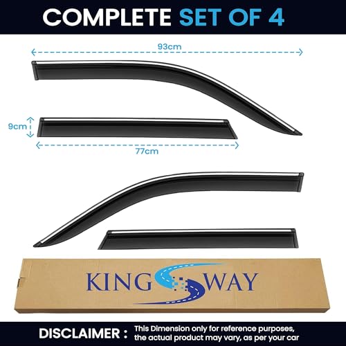 KINGSWAY Accessories Chrome Lining Door