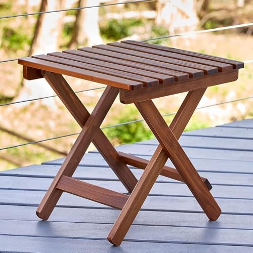 Wooden Handmade Outdoor Natural Square