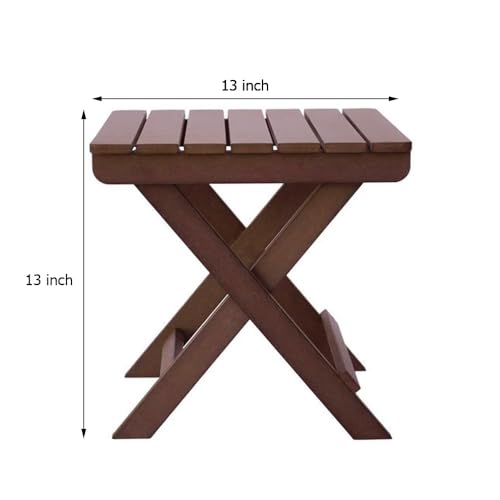 Wooden Handmade Outdoor Natural Square