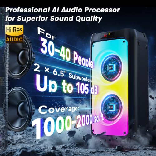 JYX 260W Trolley Party Speaker