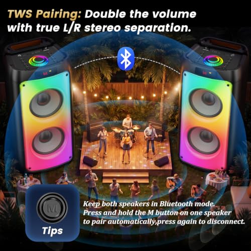 JYX 260W Trolley Party Speaker