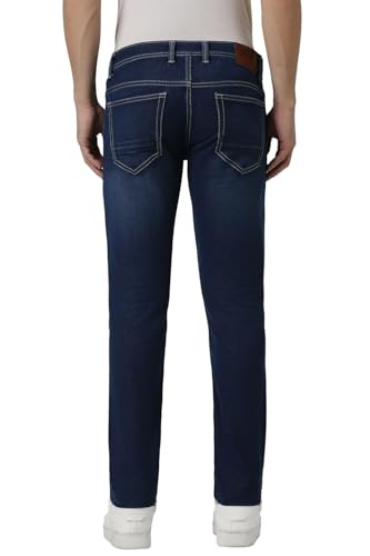 Peter England Men Low Rise Regular Fit Jeans - Image 3
