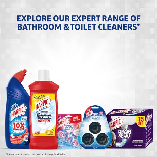Harpic Power Fresh 6 - Floral Delight 35 gm | Toilet Rim Block - Image 7