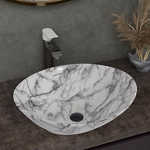 Plantex Ceramic Basin for Bathroom/Table
