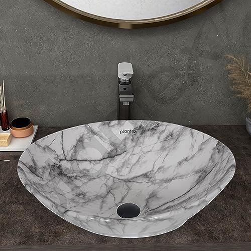 Plantex Ceramic Basin for Bathroom/Table