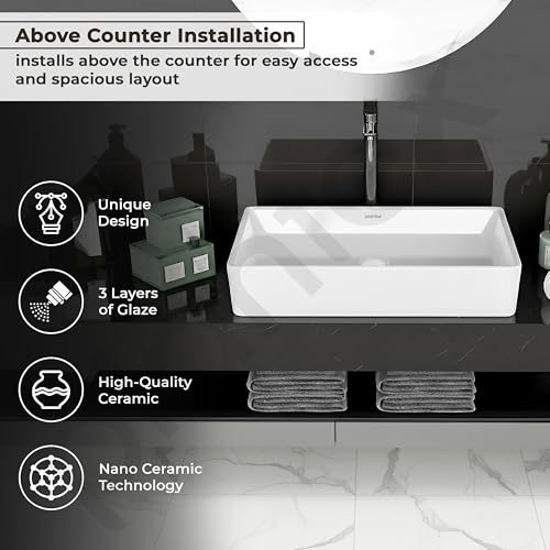 Plantex Platinum Tabletop Wash Basin