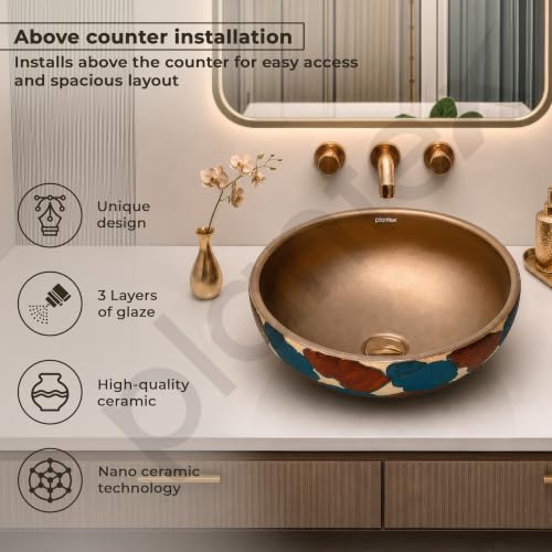 Plantex Ceramic Countertop Wash Basin/Basin