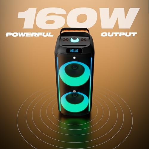 DIGIMORE 160W PartyBox Speaker w/Wireless