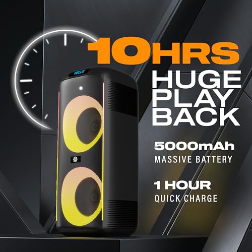 DIGIMORE 160W PartyBox Speaker w/Wireless