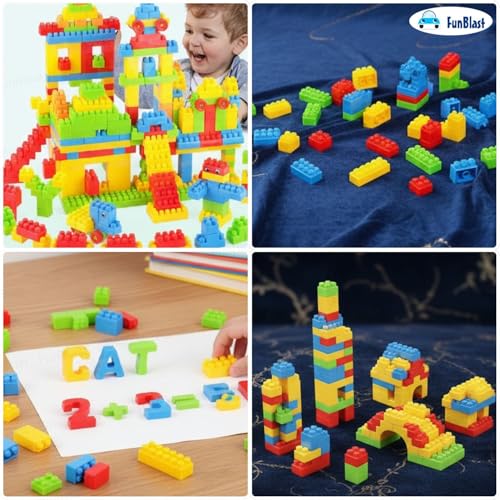 FunBlast DIY Plastic Building Blocks