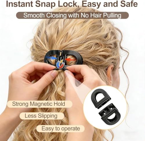 Magnetic Hair Clips for Women