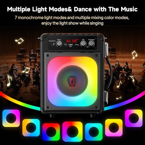 JYX Karaoke Machine, Portable Bluetooth