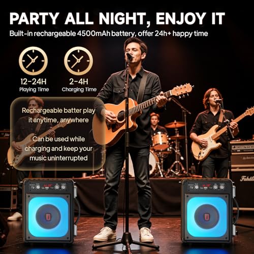 JYX Karaoke Machine, Portable Bluetooth