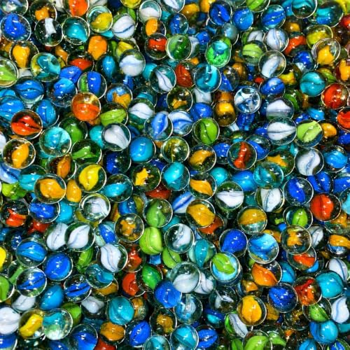 Glass Marbles Set 50 Pieces