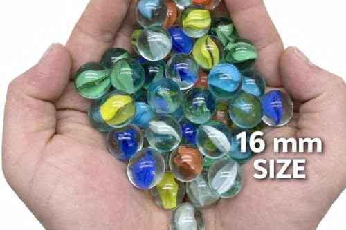 Glass Marbles Set 50 Pieces