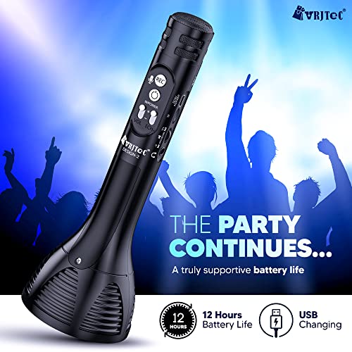 VRJTEC Kids Wireless Karaoke Microphone