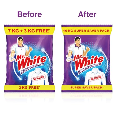 MR WHITE Detergent Powder 10