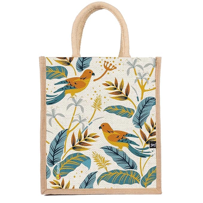 Sangra Multicolor Jute bag