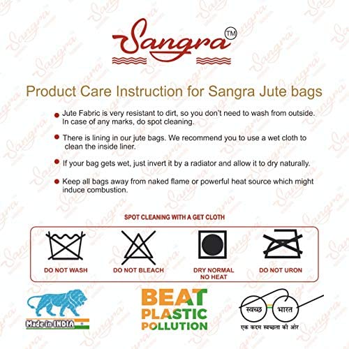 Sangra Multicolor Jute bag