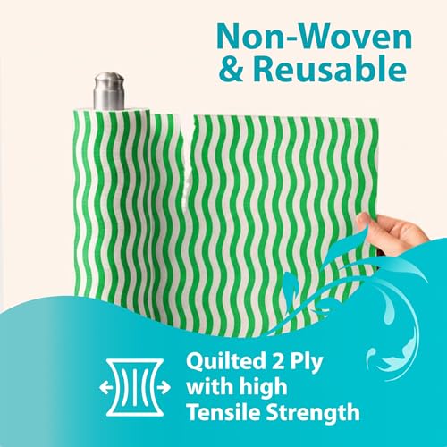 Origami Non-Woven Kitchen Towel | Pack of 2 | 80 Pulls Each - Image 3