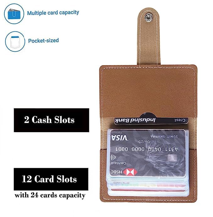 Stealodeal Brown 26 Slots Leather