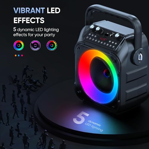 Karaoke Machine, Portable Bluetooth Speaker