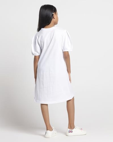 T2F Girls Cotton Printed Regular