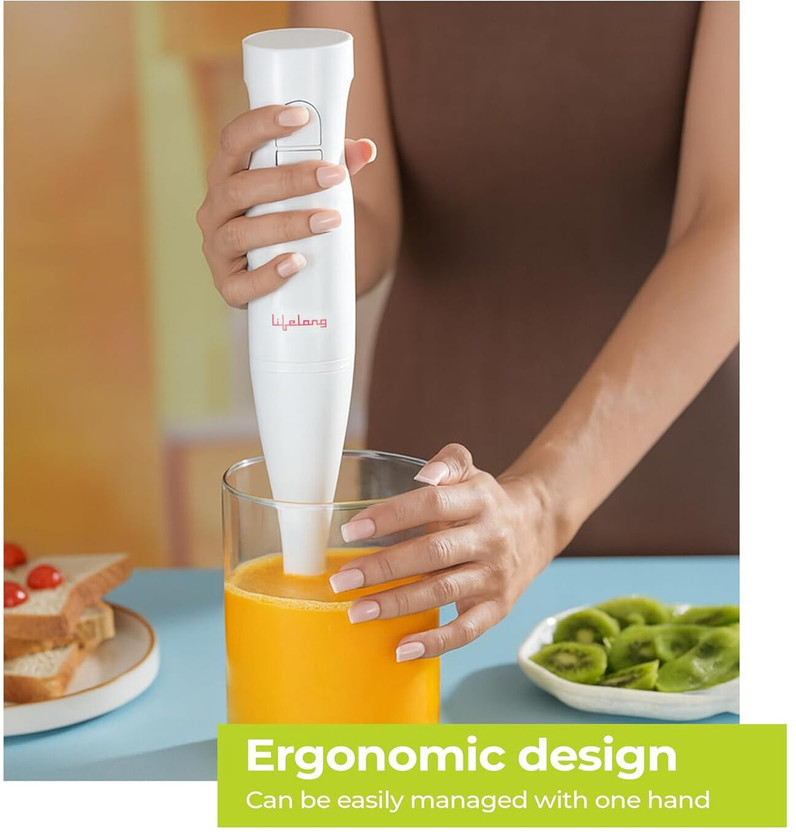 Lifelong 300 W White Hand Blender (LLHB06) - Image 4