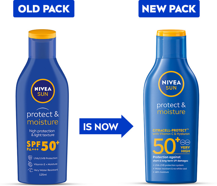 NIVEA Sunscreen - SPF 50+ PA+++ Sunscreen-SPF50+PA+++UVAUVB,Moist - Image 3