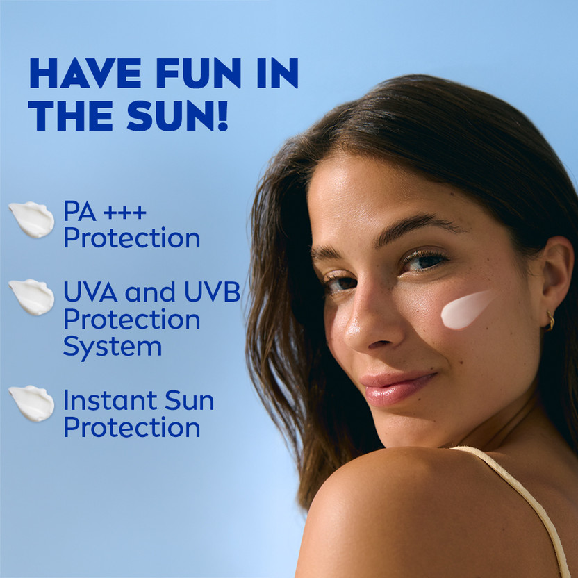 NIVEA Sunscreen - SPF 50+ PA+++ Sunscreen-SPF50+PA+++UVAUVB,Moist - Image 5