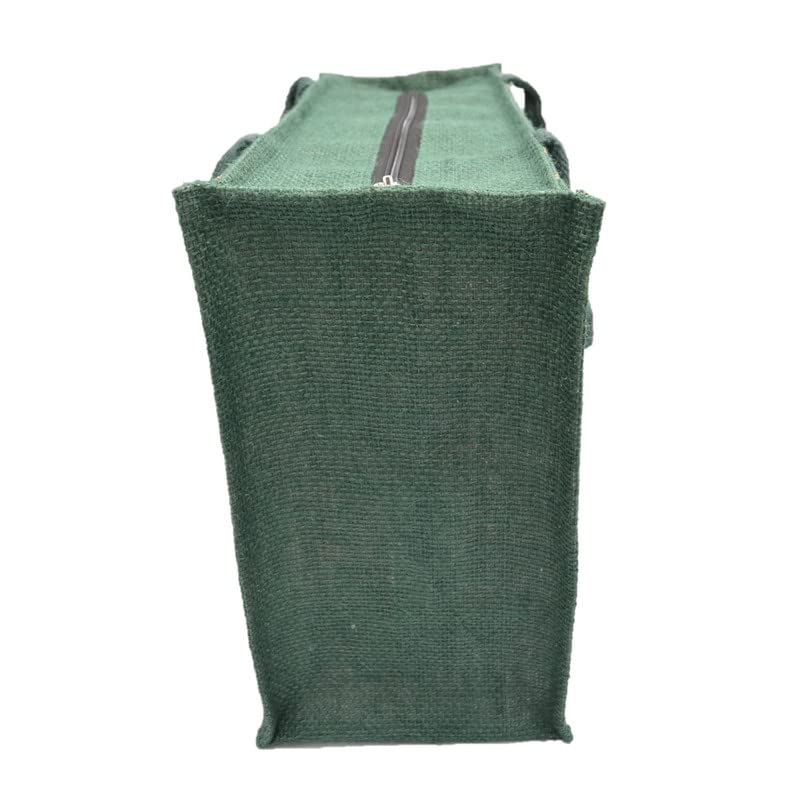 JUTEKA Printed Grocery, Shopping, Tote, Multipurpose Jute Bag - Image 3