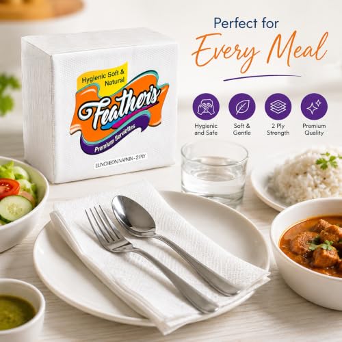 Feather's Premium Naturally White 2Ply