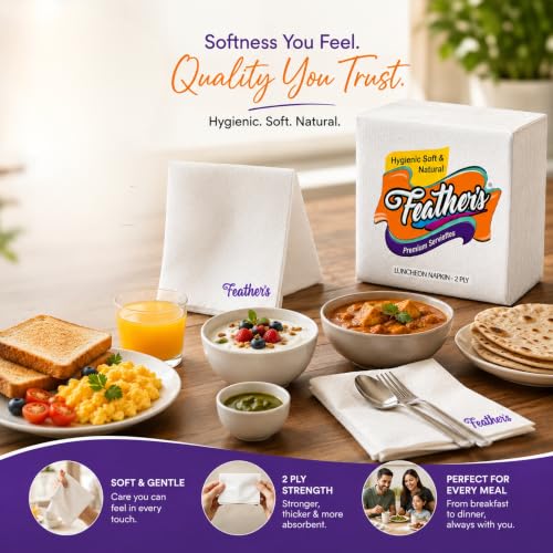 Feather's Premium Naturally White 2Ply