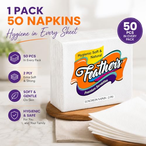 Feather's Premium Naturally White 2Ply