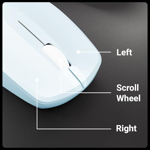 Zebronics Wireless Mouse, 2.4GHz, 3200