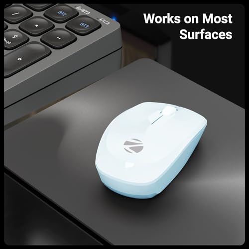 Zebronics Wireless Mouse, 2.4GHz, 3200
