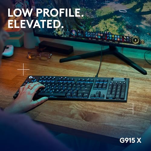 Logitech G915 X Low-Profile Wired