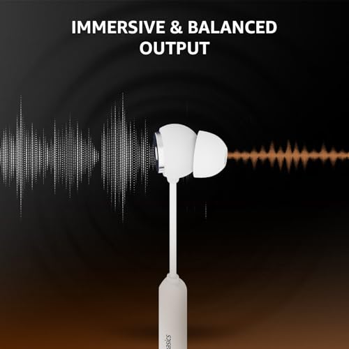 Amazon Basics Wired Earphones