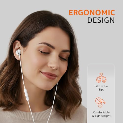 Amazon Basics Wired Earphones
