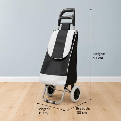 KRISHYAM Foldable Shopping Trolley Cart