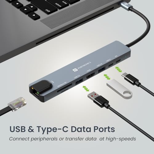 Portronics Mport 8 USB-C USB