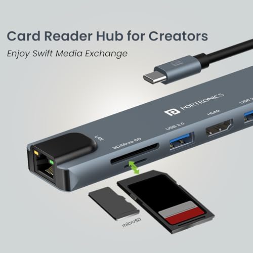 Portronics Mport 8 USB-C USB
