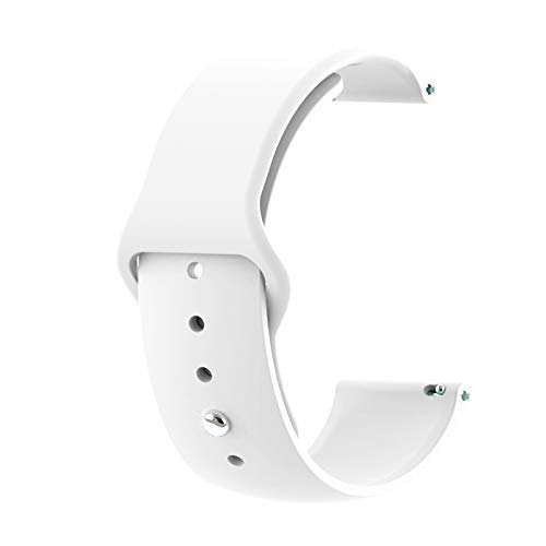 Soft Silicone 20mm Strap Compatible
